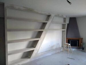 Κατασκευή γυψοσανίδας εσωτερικά οικίας