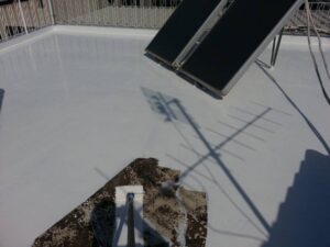 Δύο στρώσεις με ελαστομερή πολυουρεθανική ρητίνη