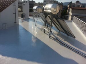 Στεγανοποίηση ταράστας με ελαστομερή πολυουρεθανική ρητίνη